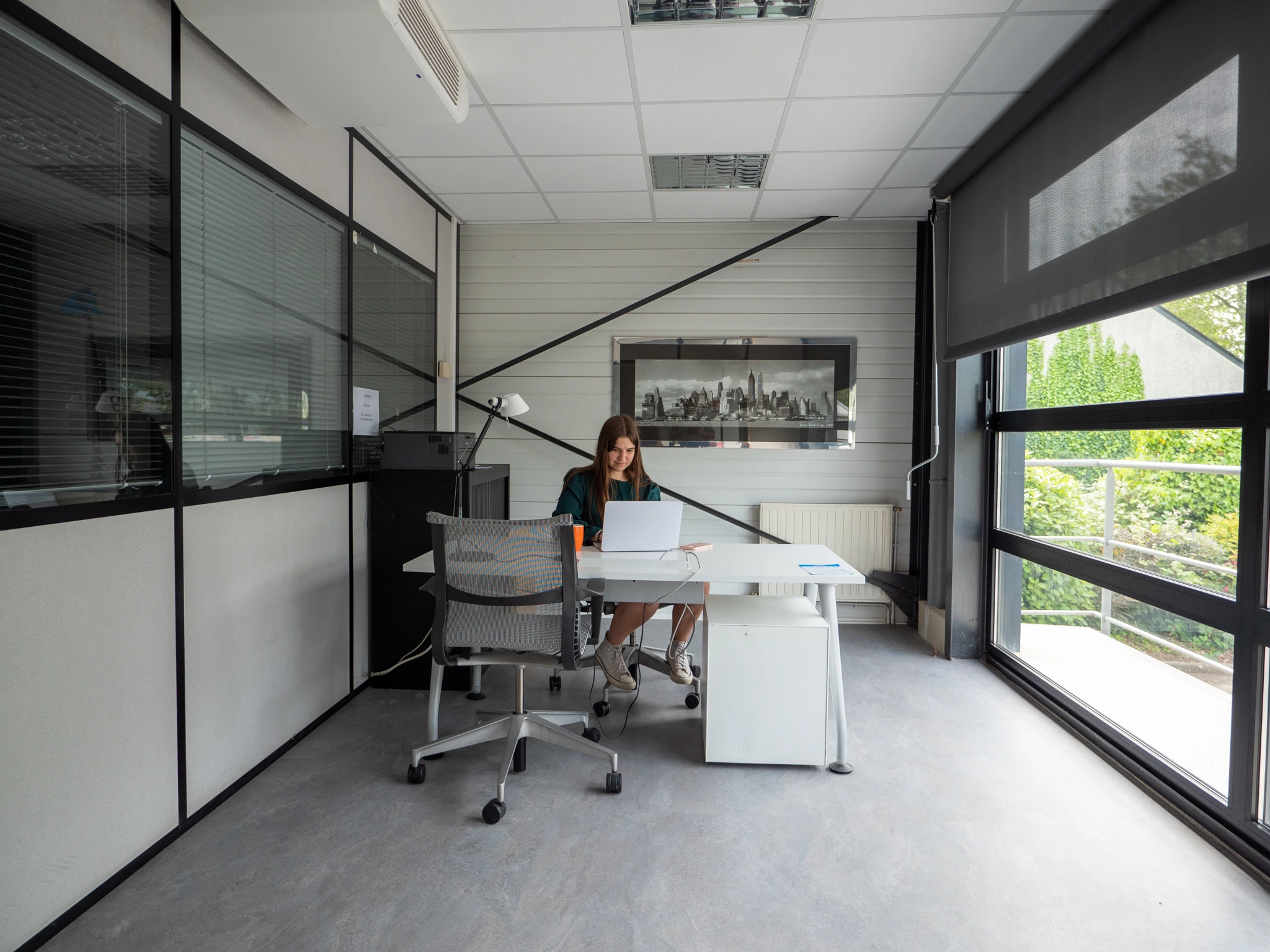 Bureau individuel, vue 2