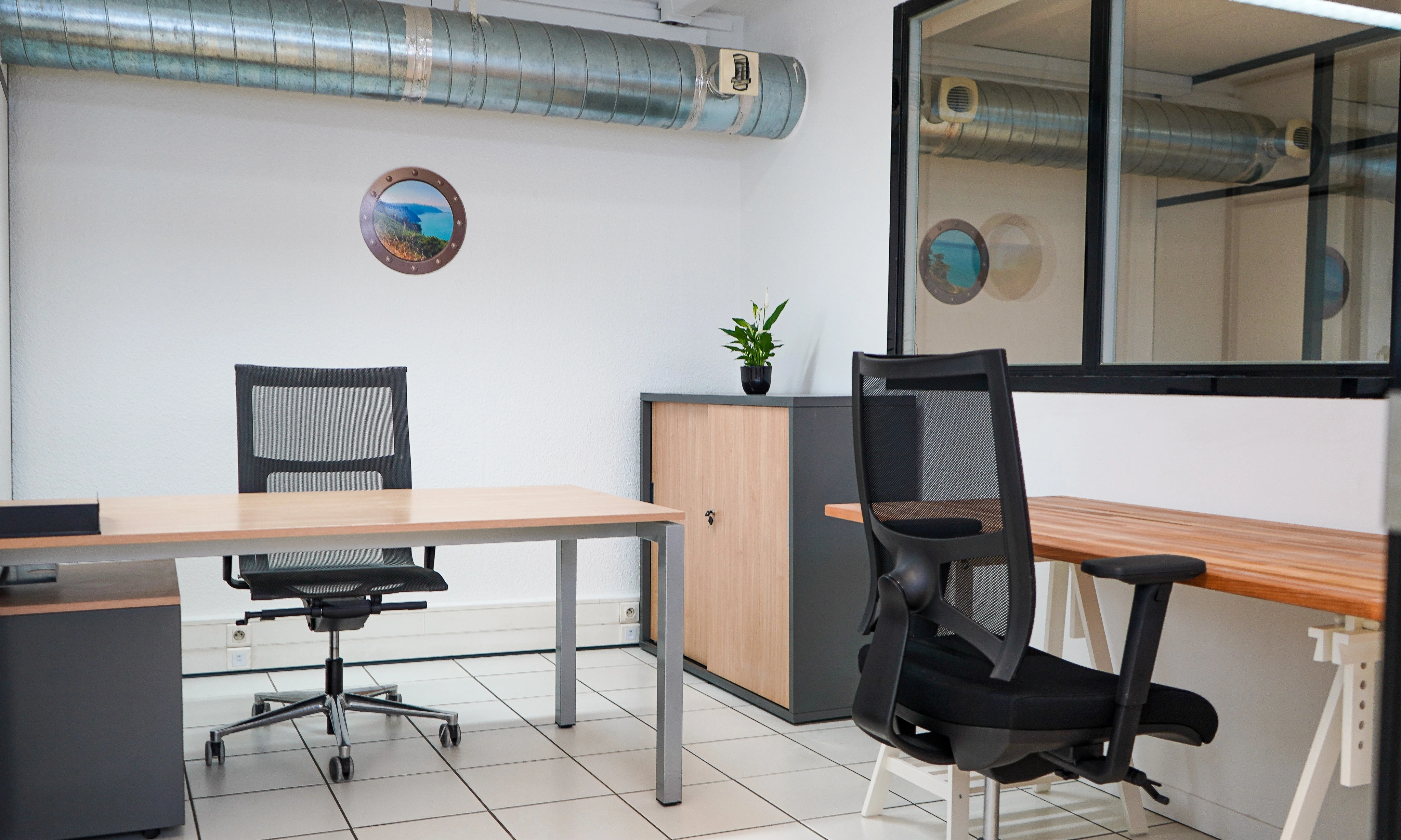 Bureau partagé, vue 4