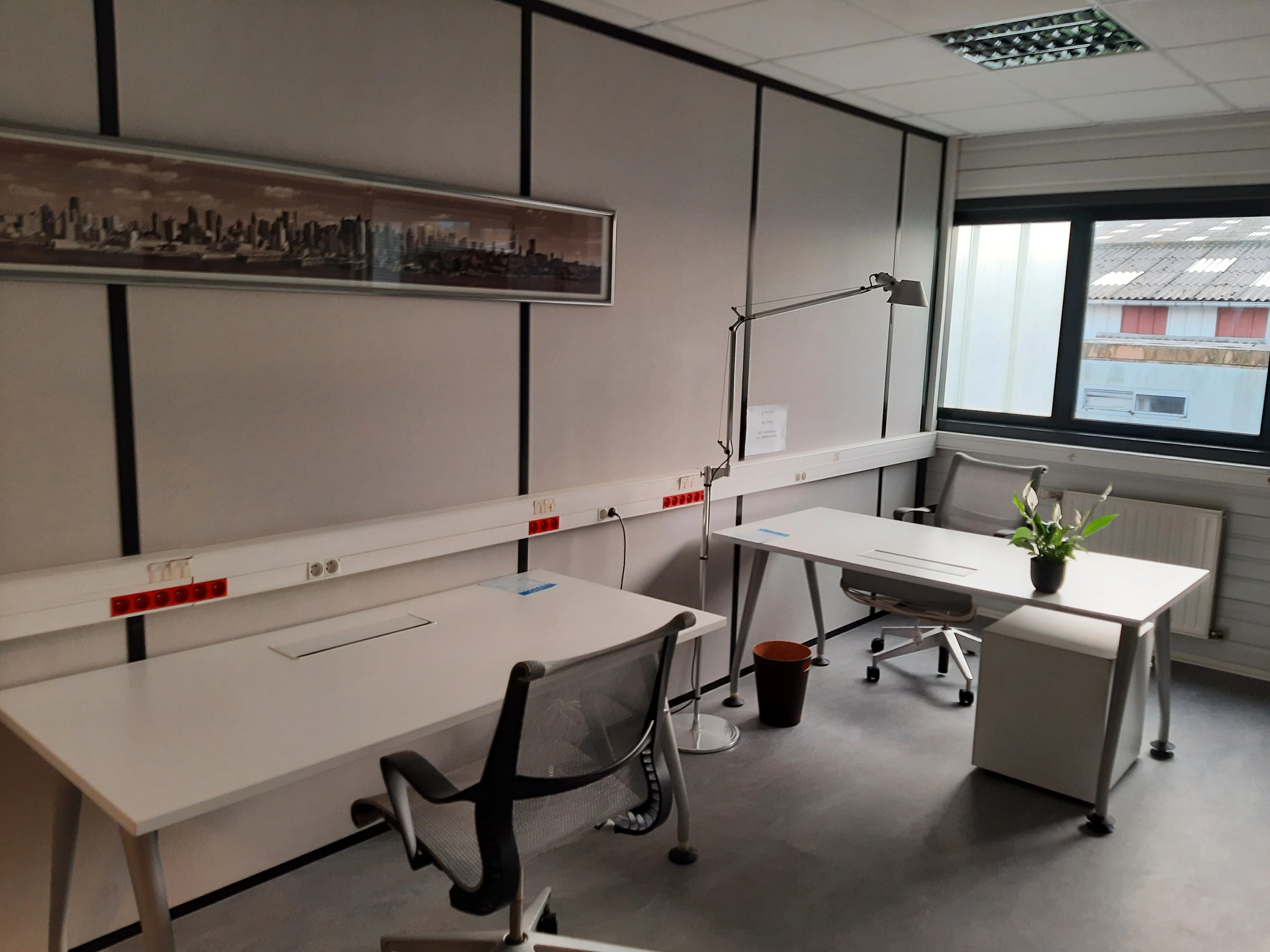 Bureau partagé, vue 3